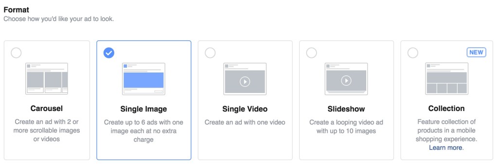 The Plus Ones - Facebook Ad Formats