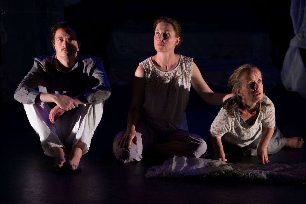 Enter the zen-like pure white cloud space in Weave Movement Theatre 'White Day Dream' play