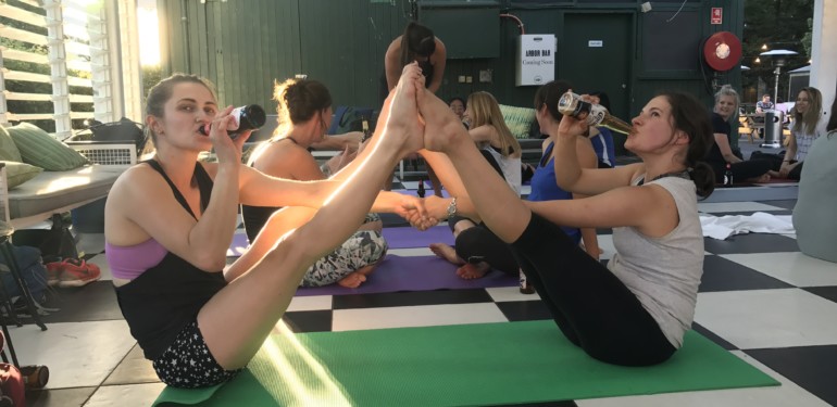 BierYoga beer yoga melbourne