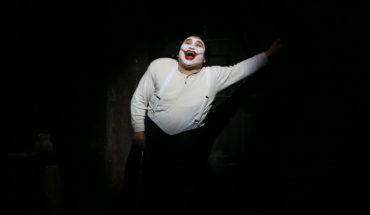 Amartuvshin Enkhbat as Rigoletto in Opera Australia's 2019 production of Rigoletto at Arts Centre Melbourne.