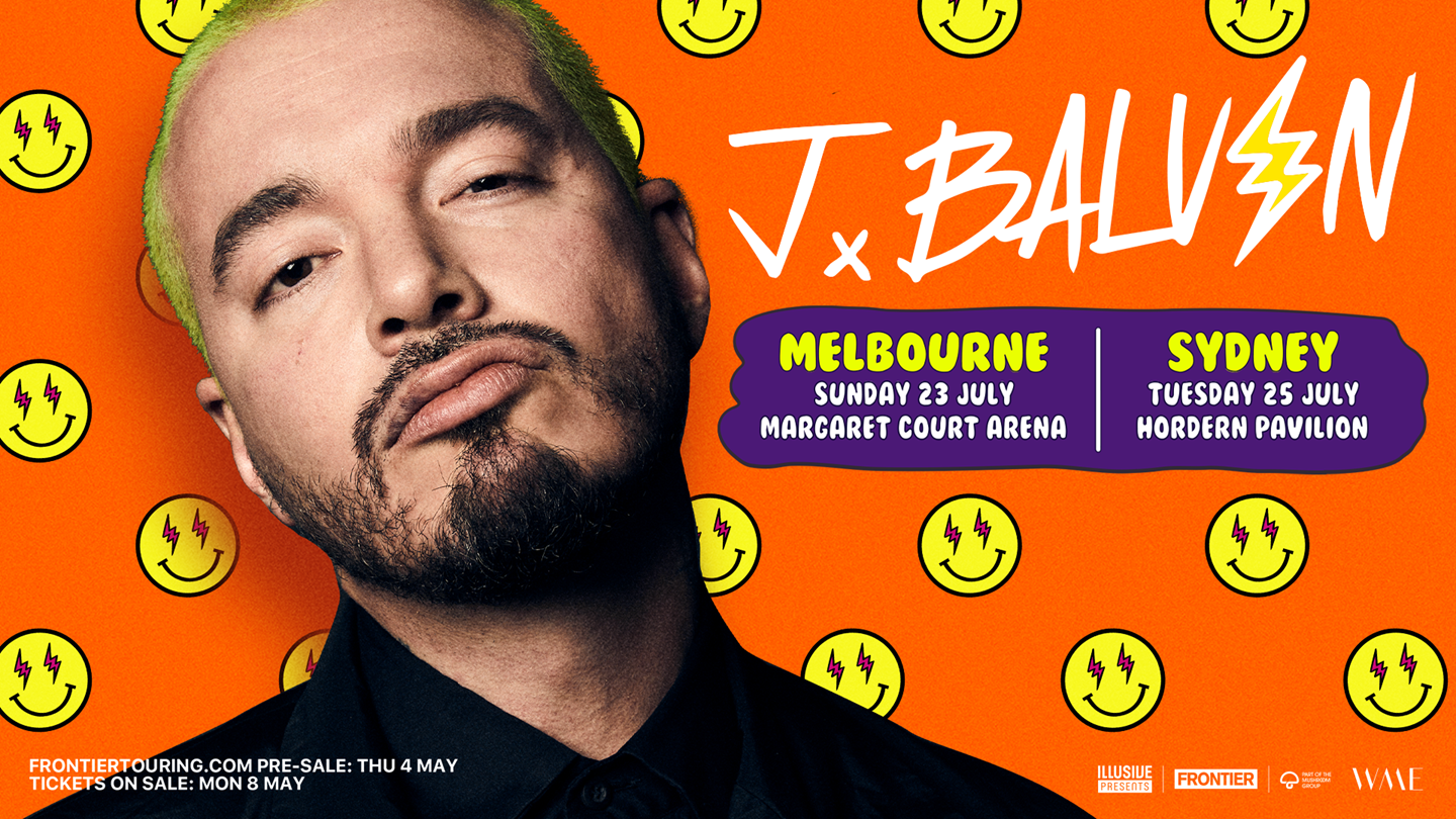 The Plus Ones - The Colombian Superstar J Balvin Heads Down Under! -  Melbourne