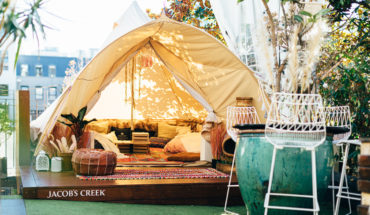 The Winery Surry Hills winter glamping