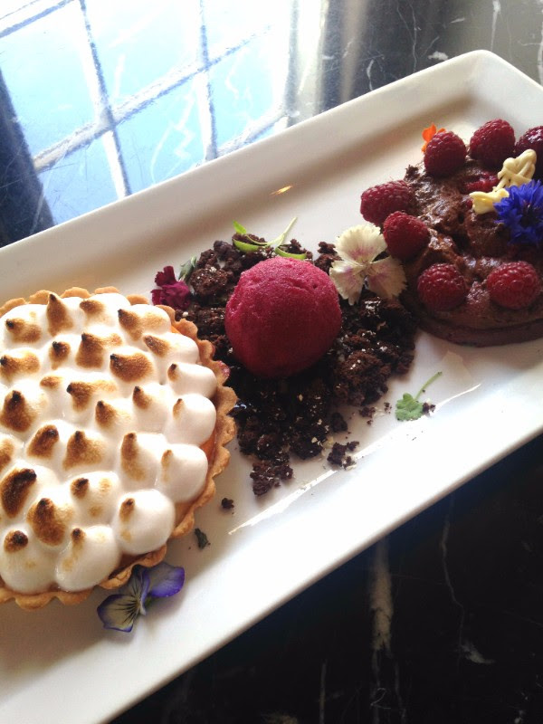 Foxglove Valentines' dessert sharing platter